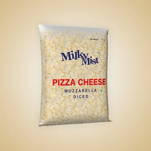 Milky Mist Mozzarella Pizza Cheese Diced 2kg