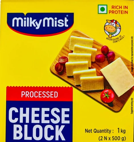 Milky Mist Processed Cheese Block