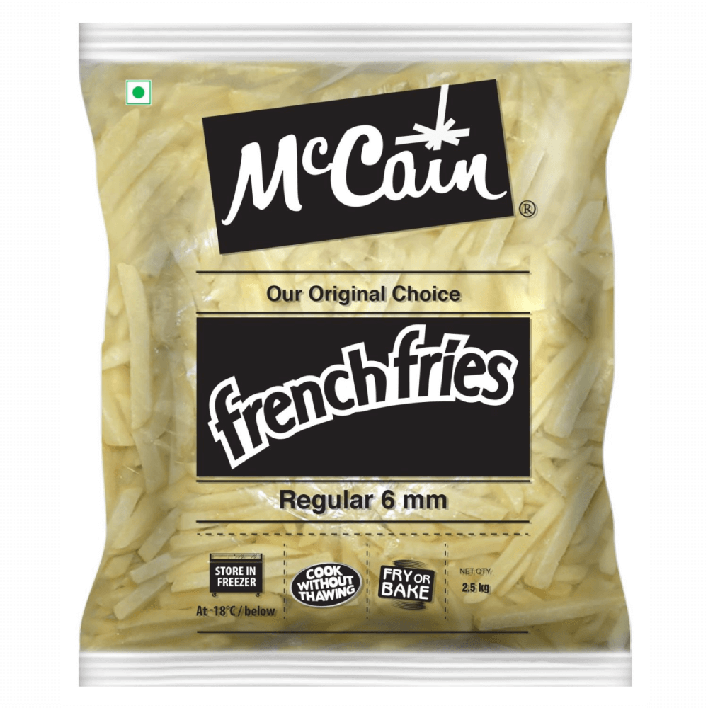 MCCAIN FRENCH FRIES 6MM 2.5KG